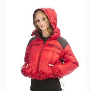 Blanc Noir Women's Reversible Puffer Jacket